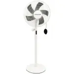 Hisense HSF-40WE58DR 2IN1 Stand Fan – 40W Motor, 16-Inch Blades, Remote Control, 3-Speed Settings, Timer & Oscillation