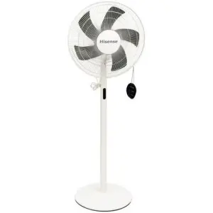 Hisense HSF-40WE58DR 2IN1 Stand Fan – 40W Motor, 16-Inch Blades, Remote Control, 3-Speed Settings, Timer & Oscillation