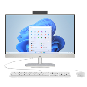 HP All-in-One 24-cr0121nh (91H63EA) Desktop PC – Intel Core i5-1335U, 8GB RAM, 512GB SSD, 23.8” FHD IPS Touchscreen, FreeDOS