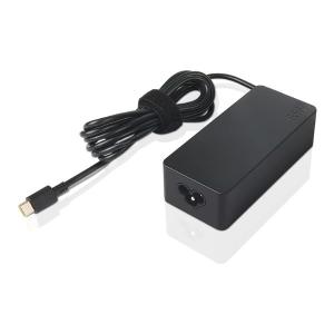 Lenovo 65W Standard AC Adapter (4X20M26276) – USB Type-C Power Delivery, Smart Voltage (5V/9V/15V/20V), UK 3-Pin Power Cord, Compact Charger for ThinkPad, Yoga & IdeaPad - Black