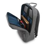 Lenovo 16-Inch Laptop Casual Backpack B210 Grey-MEA (Part Number: 4X41Q27247) - Water-Repellent Snow Yarn Polyester Fabric, Padded Laptop Compartment, Lightweight 440g Design
