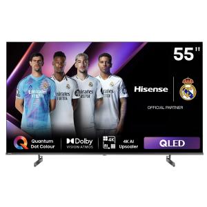 Hisense 55Q6N 55-Inch QLED 4K UHD Smart TV – Dolby Vision, DTS:X, Google TV, HDMI 2.0 eARC, Bluetooth 5.3