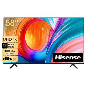 Hisense 58A6NS 58-Inch 4K UHD Smart TV – Dolby Vision, HDR10+, DTS Virtual:X, HDMI 2.1 eARC, VIDAA U7.6 OS