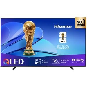 Hisense 65Q6Q 65-Inch QLED 4K UHD Smart TV – Dolby Vision, Dolby Atmos, AI 4K Upscaler, HDMI 2.1 eARC, VIDAA U8.5 OS