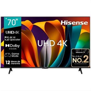 Hisense 70A6Q 70-Inch 4K UHD Smart TV – Dolby Vision, DTS Virtual:X, Game Mode Plus, HDMI 2.0 x3, VIDAA U7.6 OS, Bluetooth