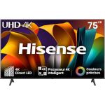 Hisense 75A6N 75-Inch 4K UHD Google Smart TV – Dolby Vision, DTS Virtual:X, Game Mode Plus, HDMI 2.0 x4, Bluetooth 5.0