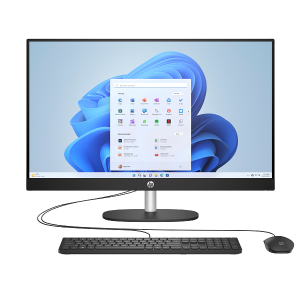 HP 27-cr0049nh All-in-One PC – 27" FHD, Intel Core i5-1335U, 8GB DDR4, 512GB SSD, FreeDOS, Non-Touch, Iris Xe Graphics