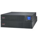 APC Easy UPS On-Line SRV3KRILRK 3000VA, 2400W, Rackmount 4U, LCD Display, Extended Runtime, Rail Kit, 6 IEC C13 & 1 IEC C19 Outlets, 230V, Double-Conversion