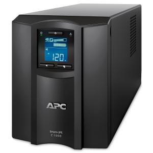 APC Smart-UPS SMC1000IC 1000VA, 600W, Line-Interactive, Tower, LCD Display, 230V, 8 IEC C13 Outlets, AVR, SmartConnect