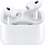 Apple AirPods Pro 2nd Gen USB-C White – H2 Chip, Active Noise Cancellation, Adaptive Transparency, Personalized Spatial Audio, IP54 Water Resistant