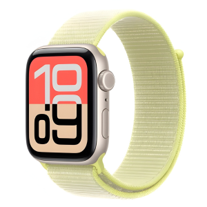 Apple Watch SE 3 (2025) 44mm Midnight Aluminum Case – Always-On Retina LTPO OLED Display, Apple S10 Chip, 64GB Storage, GPS, Fast Charging, 50m Water Resistance