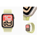 Apple Watch SE 3 (2025) 44mm Midnight Aluminum Case – Always-On Retina LTPO OLED Display, Apple S10 Chip, 64GB Storage, GPS, Fast Charging, 50m Water Resistance