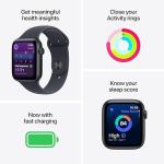 Apple Watch SE 3 (2025) 40mm Midnight Aluminum Case – Always-On Retina Display, S10 Chip, 64GB Storage, GPS, Fast Charging, Water Resistant 50m