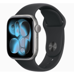 Apple Watch Series 11 (42mm) Jet Black Aluminum Case – Always-On Retina LTPO OLED Display, Apple S10 Chip, 64GB Storage, GPS, 50m Water Resistance, Fast Charging