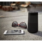 Bose SoundLink Revolve II Bluetooth Speaker – Triple Black, 360° Sound, IP55 Water-Resistant, 13H Battery, Built-in Mic