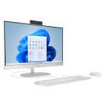 HP AIO 27-cr1078 All-in-One PC Intel Core Ultra 7 155U / 8GB DDR5 RAM / 512GB SSD / 27" FHD IPS Display / FreeDOS / Black (D18XHEA)