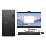 Dell Pro Tower Essential QVT1260 Desktop PC – Intel Core i3-14100, 8GB DDR5 RAM, 512GB PCIe NVMe SSD, Intel UHD 730 Graphics, Ubuntu Linux, Dell 20-Inch Monitor