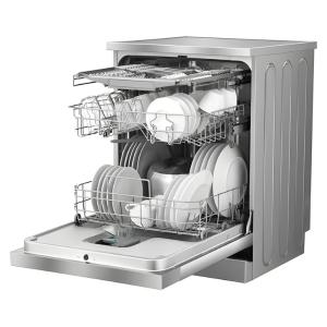 Hisense HS623E90X 15-Place Dishwasher – 8 Wash Programs, 11.4L Water Use, 47dB Noise, Dry+, 3 Baskets, Stainless Steel Finish