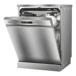 Hisense HS623E90X 15-Place Dishwasher – 8 Wash Programs, 11.4L Water Use, 47dB Noise, Dry+, 3 Baskets, Stainless Steel Finish