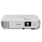 Epson EB-E01 XGA 3LCD Projector – 3300 Lumens, 15,000:1 Contrast, HDMI, 12,000h Lamp Life, Keystone Correction