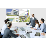 Epson EB-E20 XGA 3LCD Projector – 3400 Lumens, 15,000:1 Contrast, HDMI, 12,000h Lamp Life, Built-in 5W Speaker