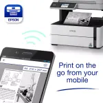EPSON EcoTank M3170 Monochrome All-in-One Printer - Wi-Fi, Duplex, 39ppm, 11K Yield, Fax, LCD Display