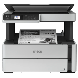 EPSON EcoTank M2170 Monochrome All-in-One Printer - Wi-Fi, Duplex, 39ppm, 11K Yield, LCD Display