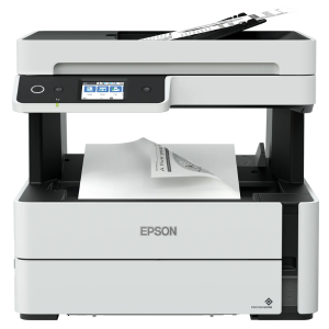 EPSON EcoTank M3140 Monochrome All-in-One Printer - Print, Scan, Copy, Fax, Duplex, 1200 dpi
