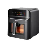Hisense H06AFBS2S3 6.7L Digital Air Fryer – 1350W Power, LED Touch Display, 10 Presets, 80–200°C Temp Control, SPCC Steel, Auto Shutoff