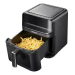 Hisense H06AFBS2S3 6.7L Digital Air Fryer – 1350W Power, LED Touch Display, 10 Presets, 80–200°C Temp Control, SPCC Steel, Auto Shutoff