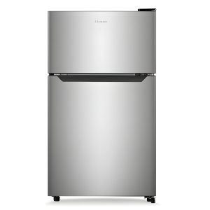Hisense 120L Double Door Refrigerator RD-12DR4SA – Top Freezer, Mechanical Thermostat, R600a Refrigerant, LED Lighting, Low Noise Design