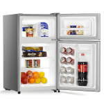 Hisense 120L Double Door Refrigerator RD-12DR4SA – Top Freezer, Mechanical Thermostat, R600a Refrigerant, LED Lighting, Low Noise Design