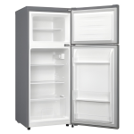 Hisense 160L Double Door Refrigerator RD-16DR – Top Freezer, Mechanical Thermostat, Tempered Glass Shelves, Energy Class A+, Low Noise Design
