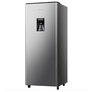 Hisense 229L Single Door Refrigerator RR229D4WGU – Built-in Water Dispenser, Semi-Auto Defrost, Adjustable Spill-Proof Shelves, Big Vegetable Box, Energy Efficient