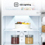 Hisense 328L Double Door Fridge RT328N4DGN – Frost-Free, Multi-Air Flow, Fast Freeze, LED Display, Humidity Control, Silver Finish