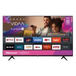 Hisense 32A4QS 32-Inch HD Smart LED Digital TV - VIDAA OS, Built-in Wi-Fi, DVB-T2/S2 Decoder, DTS Virtual:X, Dolby Audio, HDMI, USB - Black
