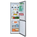 Hisense 341L Double Door Fridge RB341D4WGU – Bottom Freezer, Water Dispenser, Frost-Free, Multi-Air Flow, LED Light, A+ Energy Rating, Silver
