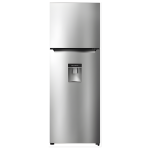Hisense 419L Double Door Fridge RT419N4DGN – Frost-Free, Top Mount Freezer, Water Dispenser, Multi-Air Flow, LED Lighting, A+ Energy Rating, Silver