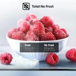 Hisense 488L Double Door Fridge RT488N4ASU – Total No Frost, Multi-Air Flow, Twist Ice Maker, LED Lighting, A+ Energy Rating, Silver Finish