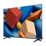Hisense 55A6Q 55-Inch 4K UHD Smart Digital TV - VIDAA OS, Dolby Vision, DTS Virtual:X, Built-in DVB-T2/S2 Decoder, Dual-Band Wi-Fi, Bluetooth 5.0, 3x HDMI 2.0 & 2x USB - Black