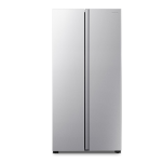 Hisense 560L Side-by-Side Fridge RC-56WS4S2 – Total No Frost, Multi-Air Flow, Inverter Technology, LED Touch Control, Moisture Fresh Crisper, Silver Finish