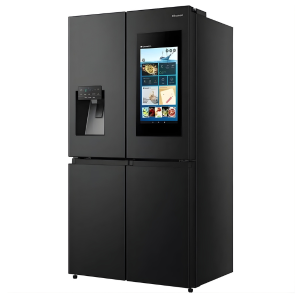 Hisense 680L Multi-Door Smart Refrigerator RC-68WC4SB – Touchscreen Display, Wi-Fi Connectivity, Ice & Water Dispenser, Triple Zone Cooling, Inverter Technology, Frost-Free