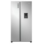 Hisense 750L Side-by-Side Fridge RC-75WS4SB1 – Frost-Free, Multi-Air Flow, Built-in Water Dispenser, LED Touch Control, A+ Energy Rating, Silver Finish