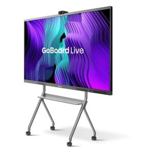 Hisense 75MR6DE 75 Inch 4K UHD Interactive Display Screen - 20-Point IR Touch, Android 13, Integrated 4K Camera, 8-Mic Array, Dolby Atmos, 4GB RAM, 64GB Storage