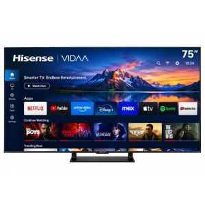 Hisense 75U7SKEN 75-Inch 4K Mini-LED ULED Smart Digital TV - Quantum Dot, 144Hz Game Mode Pro, Full Array Local Dimming, Dolby Vision IQ, 40W Dolby Atmos, VIDAA OS - Black