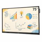 Hisense 75WE3FE 75 Inch 4K UHD Interactive Commercial Display - 40-Point IR Touch Screen, Android 14 OS, Google EDLA Certified, 8GB RAM, 128GB ROM, 400 Nits