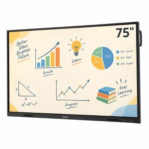 Hisense 75WE3FE 75 Inch 4K UHD Interactive Commercial Display - 40-Point IR Touch Screen, Android 14 OS, Google EDLA Certified, 8GB RAM, 128GB ROM, 400 Nits