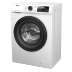 Hisense 7Kg Front Load Washing Machine – WFQP7012EVM | 1200 RPM Spin, Steam Wash, Durable Inverter Motor, Quick Wash, Drum Clean & Child Lock