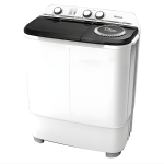 Hisense 7Kg Twin Tub Washing Machine – WSBE701 | 7Kg Wash, 4Kg Spin, Dual Water Inlets, Rust-Proof Plastic Body, Energy-Saving & Low Noise