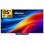 Hisense 85UR8S 85-Inch 4K RGB Mini-LED Smart Digital TV - 180Hz Native, 3500 Nits Peak, Hi-View AI Engine RGB, 50W 2.1.2ch Devialet Audio, 4x HDMI 2.1, Wi-Fi 6, VIDAA OS - Charcoal Gray